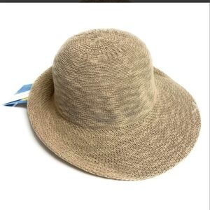 Cotton Blend Turn Brim Hat